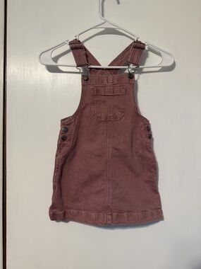 Cat & Jack Mauve Corduroy Overall Dress